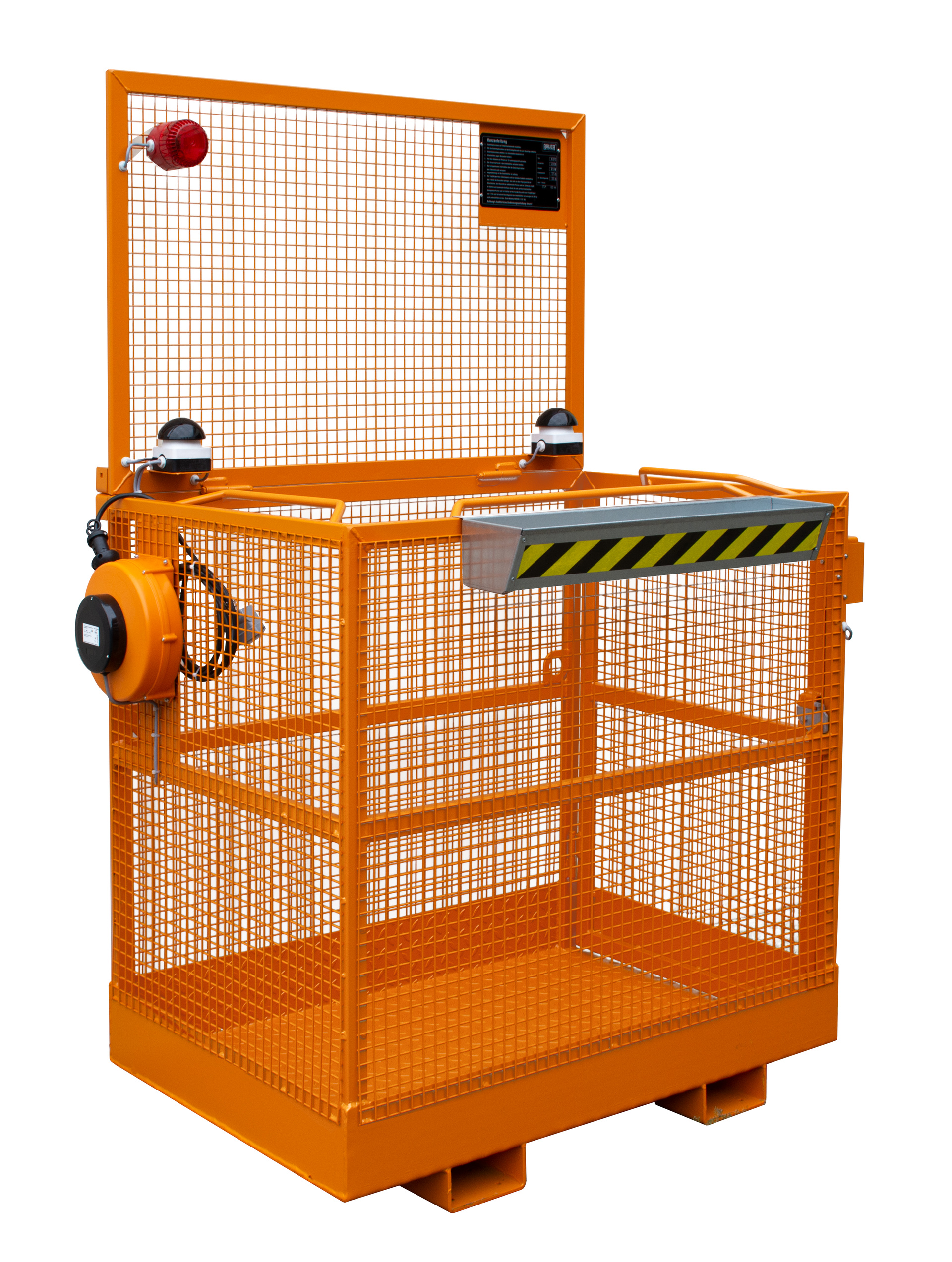 Arbeitsbühne Typ MB-ST/T RAL 2000 Gelborange